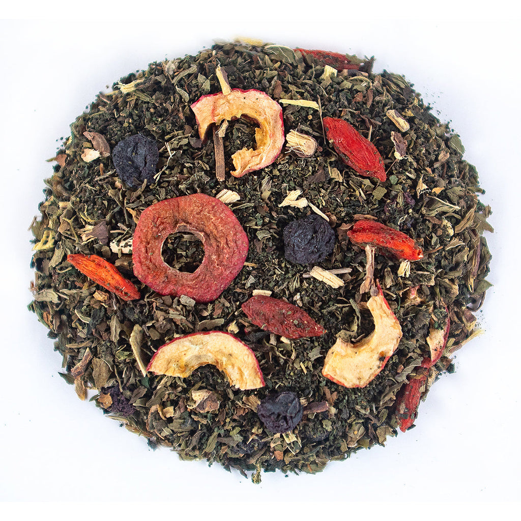 Berry Cooling Tea for Hot Flashes