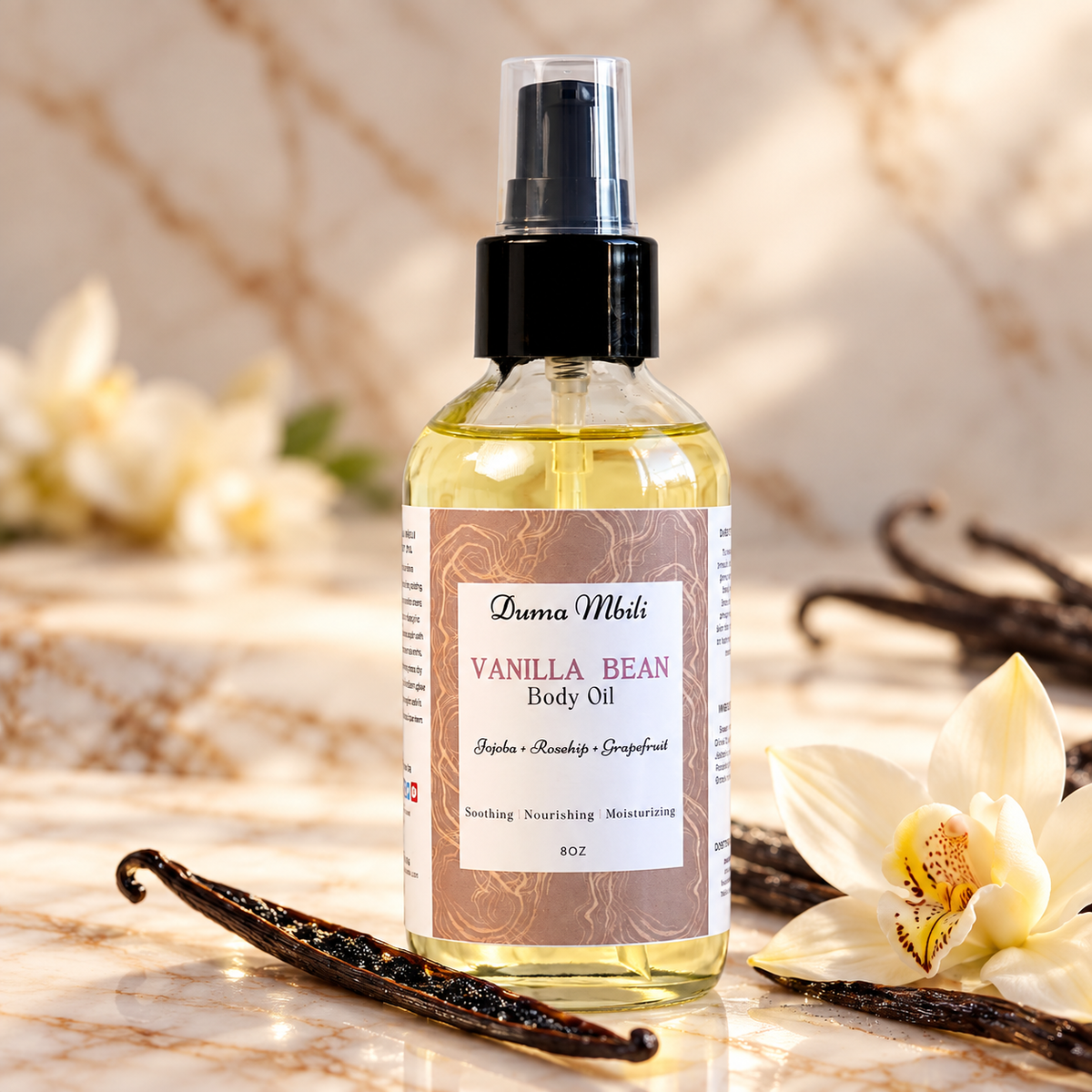 Vanilla Bean Body Oil