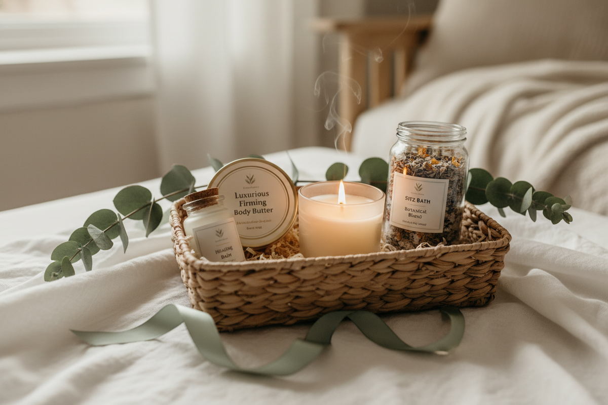Postpartum Recovery Basket